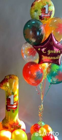 Шары на 1 сентября