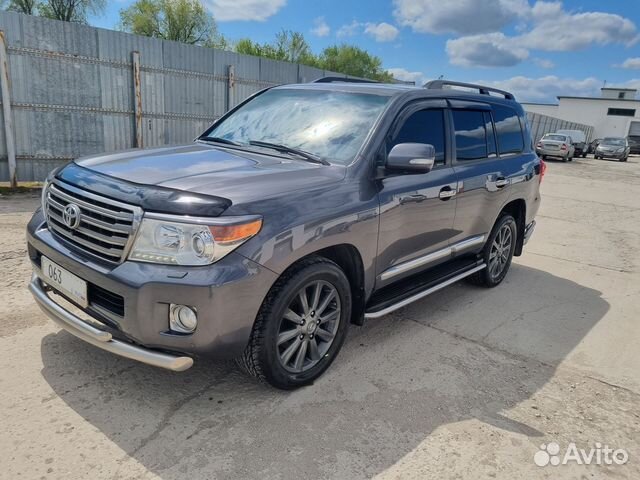 Реснички для Тойота Лэнд Крузер 200 (рестайлинг)