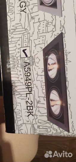 Светильник Arte Lamp A5949PL-2BK Cardanno