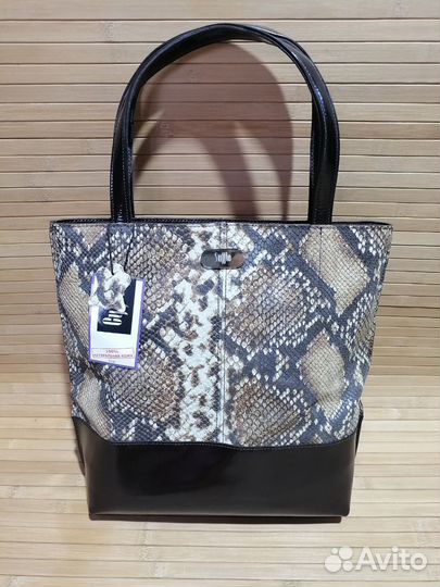 Сумка натуральная кожа рептилия