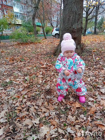 Комбинезон демисезонный 74-80 play today