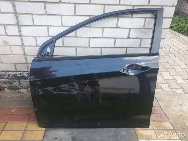 Дверь передняя левая hyundai solaris