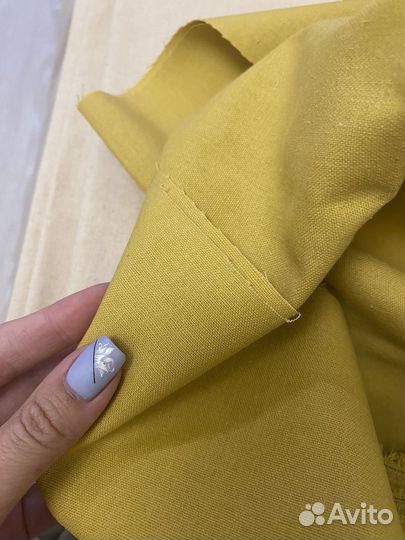 Ткань лён натуральный