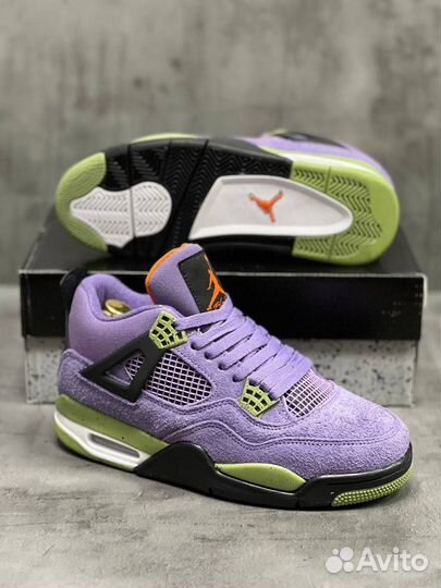 Кроссовки мужские Jordan Retro 4,в трёх цветах