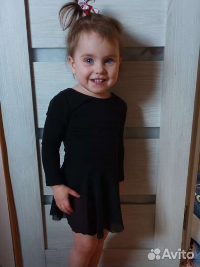 Купальник с юбкой для гимнастики