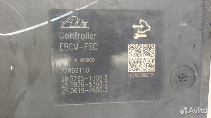 Блок абс, насос Cadillac SRX, 2012