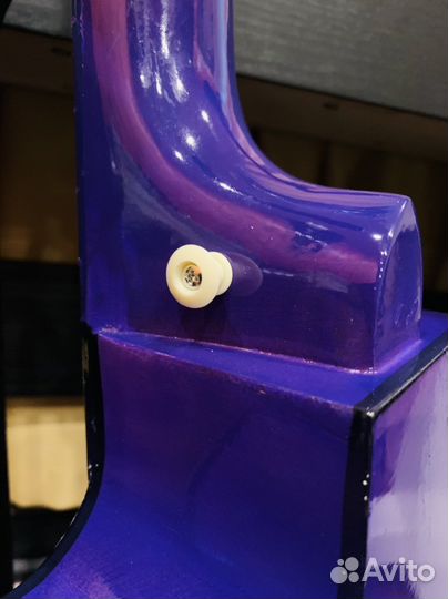 Акустическая Гитара с Принтом + Ремень