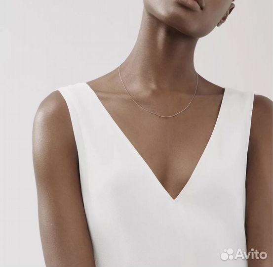 Цепь из белого золота Tiffany