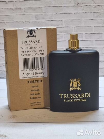 Trussardi black extreme