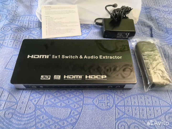 Аудио экстрактор. Hdmi Switch