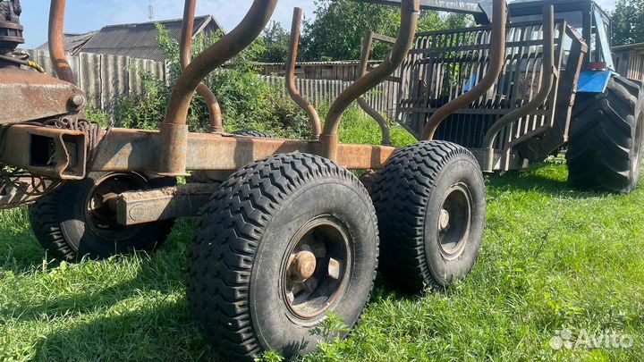 Трактор 1221 и тележка тигер 5-11