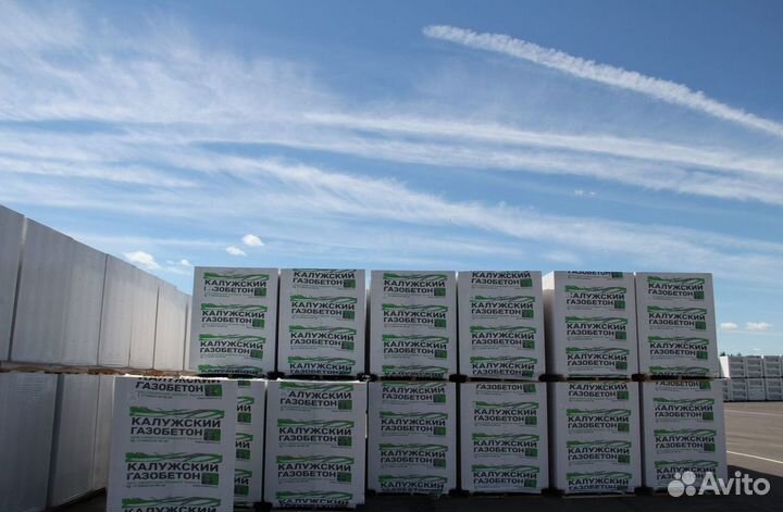 Газобетонные блоки (Калужский газобетон) Бонолит