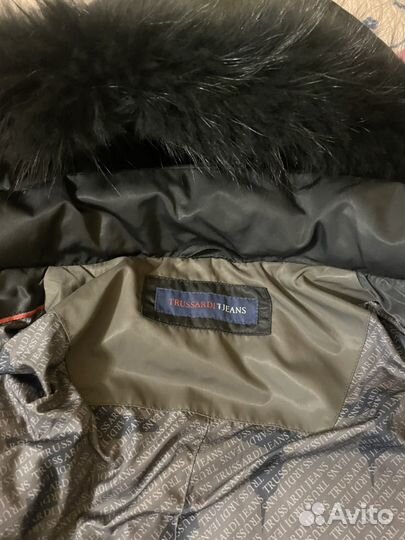 Пуховик trussardi