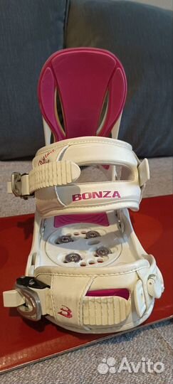 Сноуборд с креплениями 154