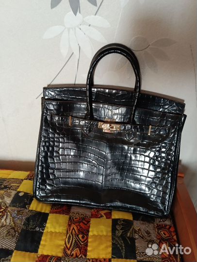 Сумка женская черная большая