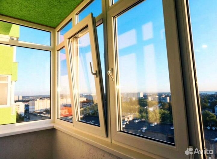 Окна на балкон