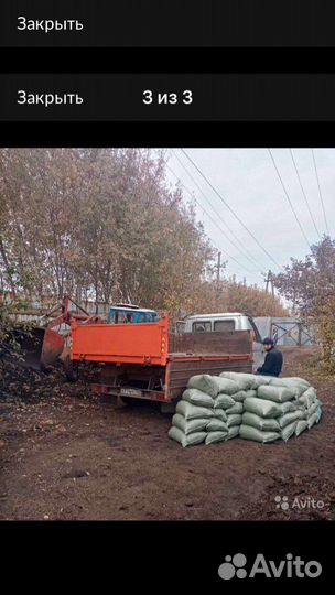 Конский навоз перегной