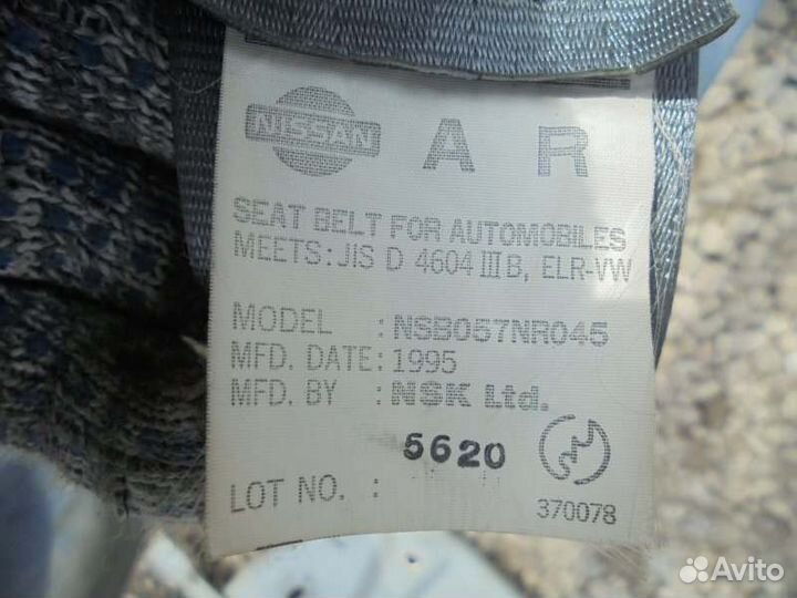 Ремень безопасности передний Nissan Cefiro A32