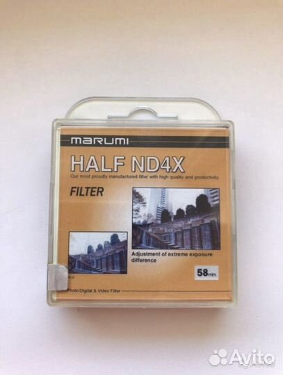 Marumi NEO MC-ND2/ND4/ND8, Half-ND4