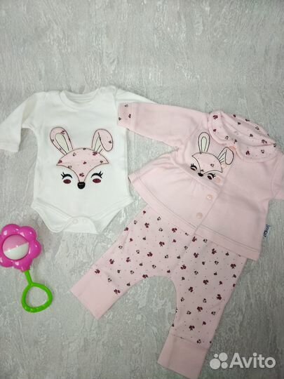 Детская одежда для девочек новорождённых