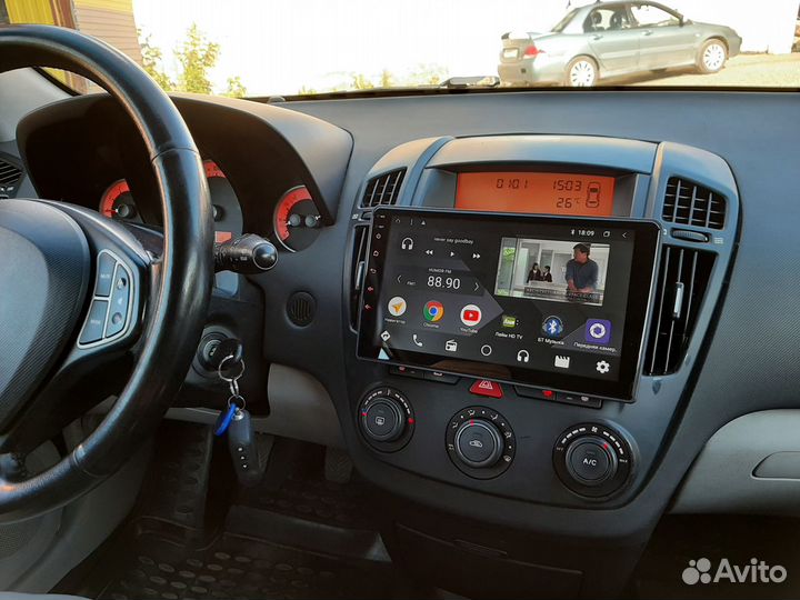 Android магнитола Kia Ceed 2006 - 2012, есть Teyes