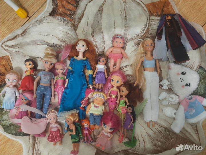 Куклы, Barbie, enchantimals и disney