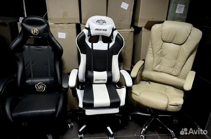 Компьютерное кресло игровое с массажем