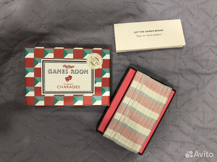 Игра в шарады на английском