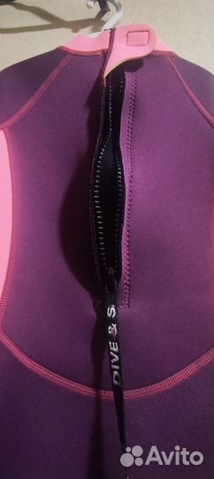 Гидрокостюм (купальник) для девочки неопрен 2,5 мм