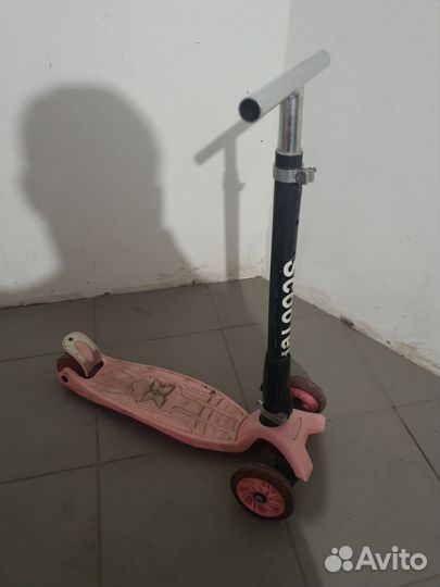 Самокат детский трехколесный бу