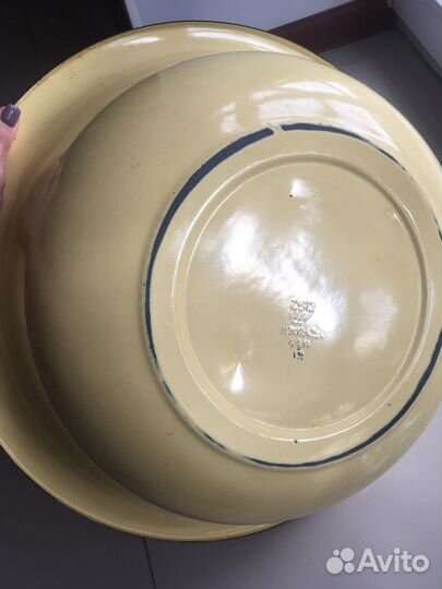 Таз эмалированный