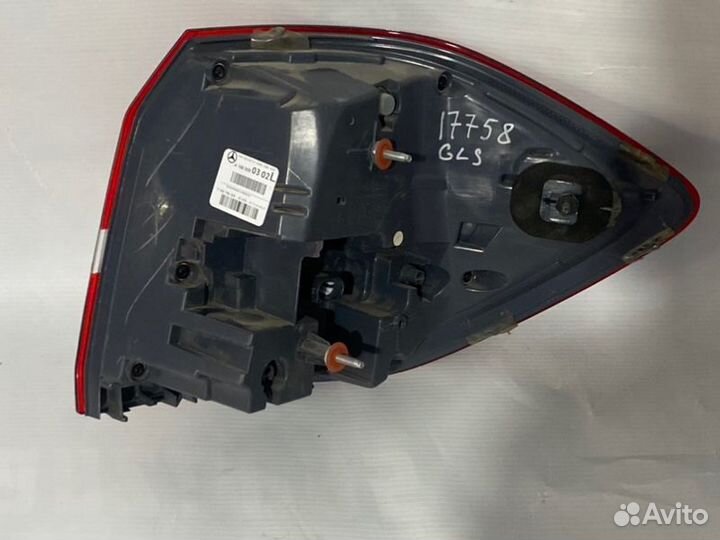 Фонарь наружный задний левый Mercedes -Benz GLS