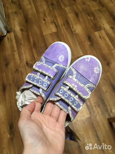 Туфли текстильные для девочки Котофей