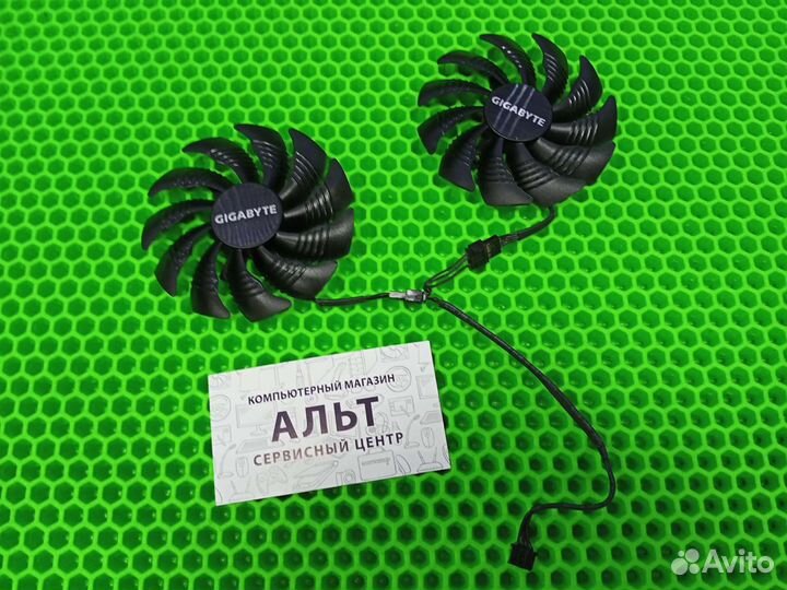 Вентиляторы для видеокарты Gigabyte RX570 RX580