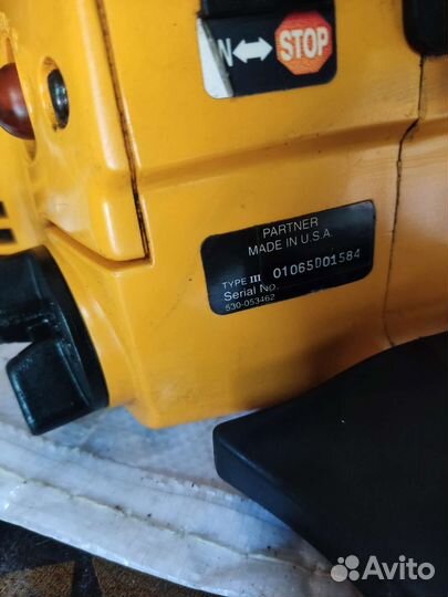 Бензопила partner 351 sweden