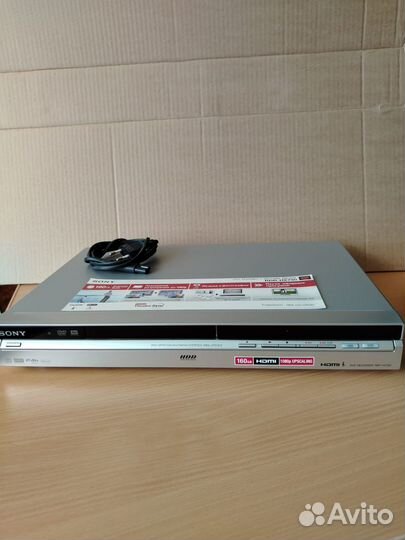Dvd рекордер sony rdr-hx750