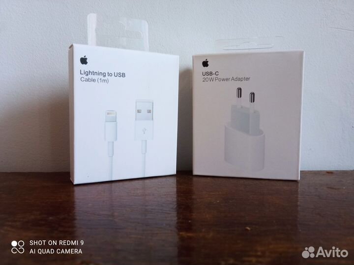 Блок питания apple 20W / кабель Lightning to USB