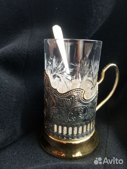 Отличный подарок 'Русский мельхиор' набор для чая