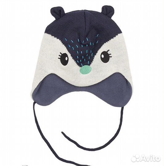 Шапка демисезонная на флисе Lassie, размер 44-46
