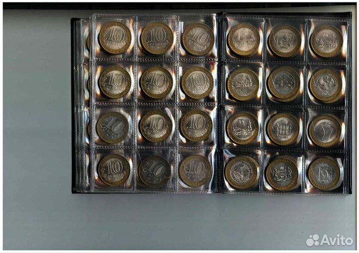 Биметаллические монеты 10 р