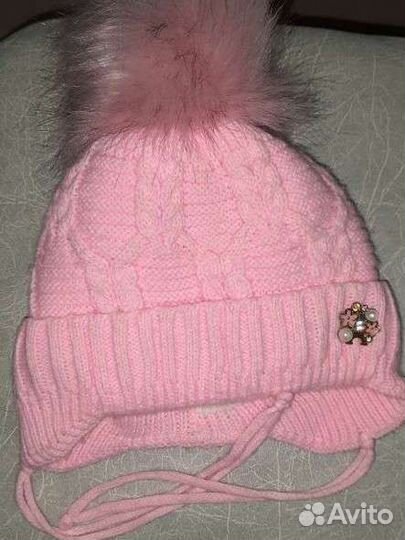 Шапка зимняя для девочки