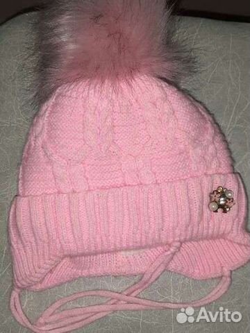 Шапка зимняя для девочки
