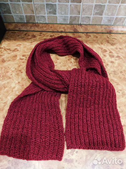 Шарфик детский шерстяной