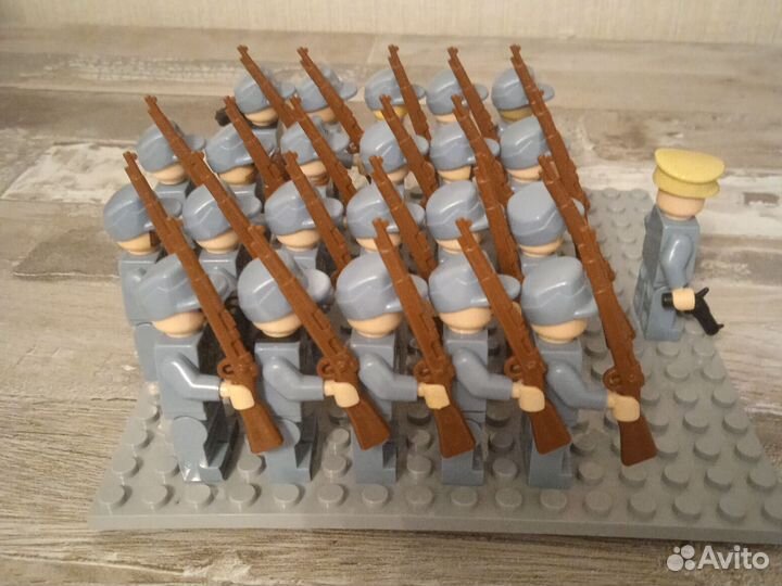 Lego солдаты WW1