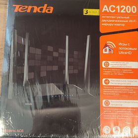 Двухдиапазонный Wi-Fi роутер Tenda AC 1200