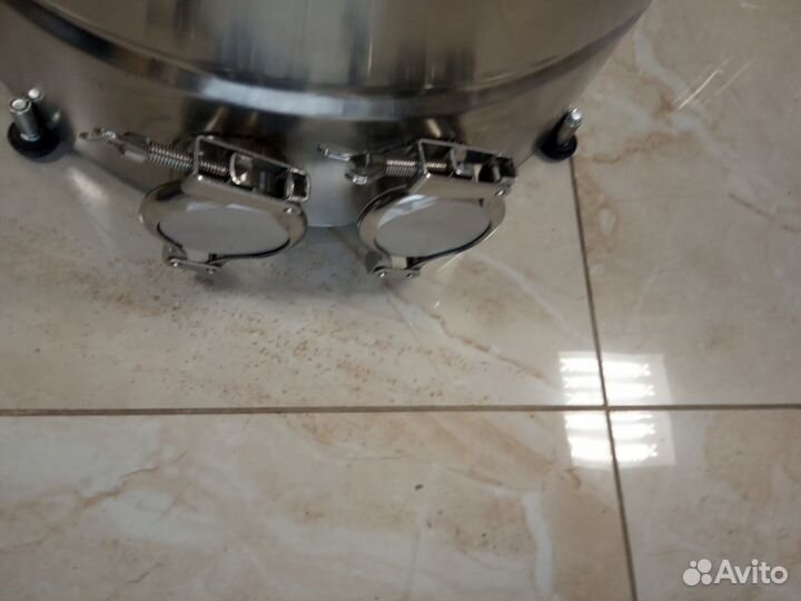 Перегонный куб, бак, котел на 100л под фланец