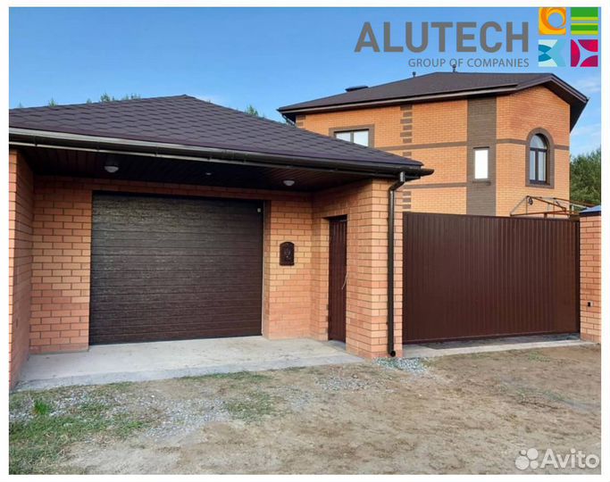 Ворота гаражные alutech