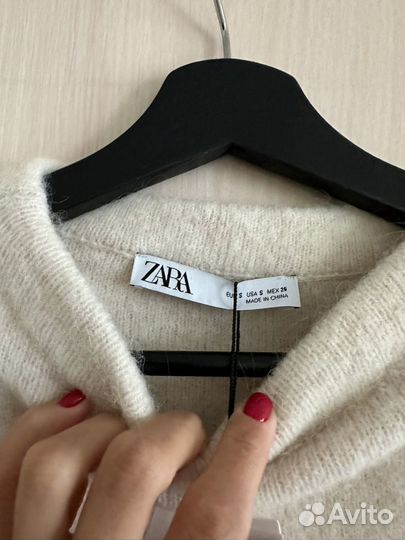 Свитер zara S шерсть