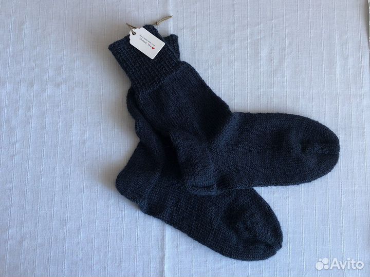 Вязанные носки ручной работы