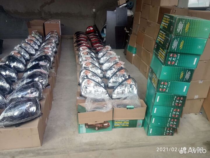 Фары для приоры